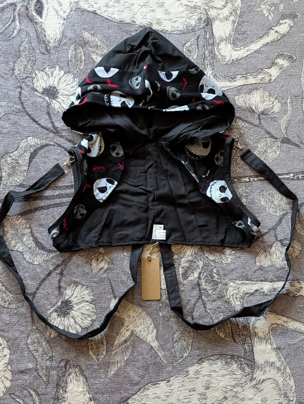 Handmade Copped Hooded Vest